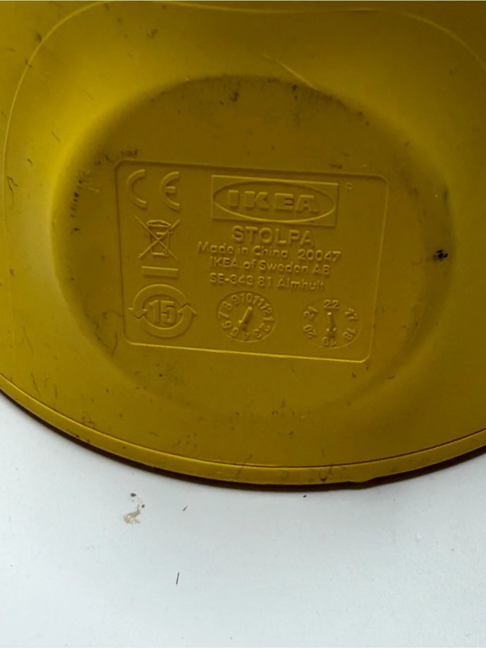 IKEA stolpa clock